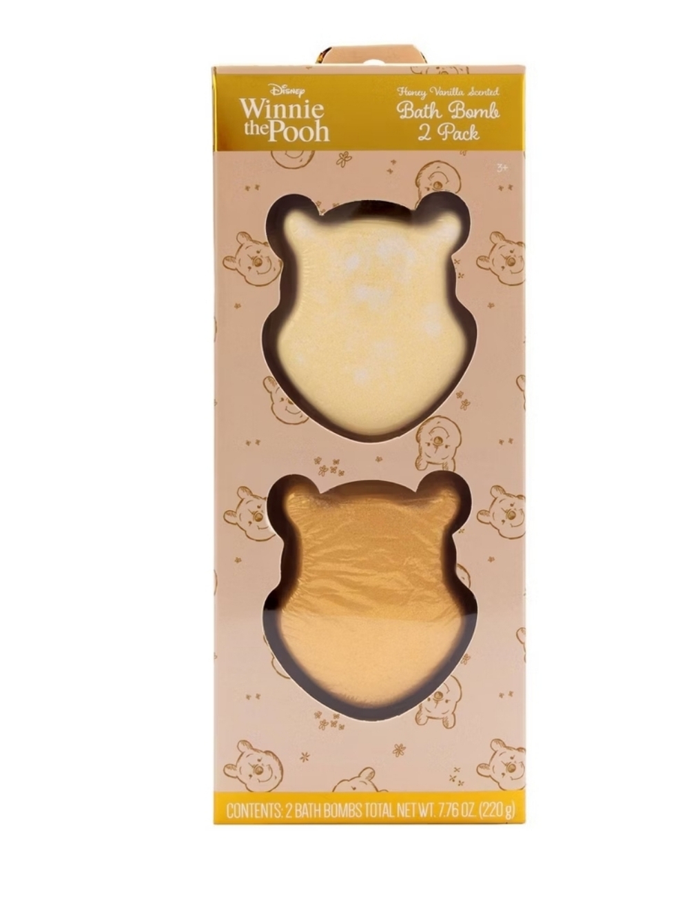 Winnie The Pooh 2 Piece Bath Bomb Set Honey Vanilla